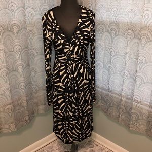 -Sold- Tory Burch Leaf Print Dress